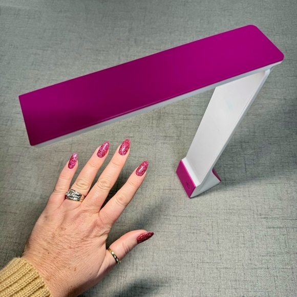 Sparkle & Co. LED Portable Lamp Rechargeable Desk Light Nwt - Picture 3 of 10